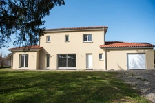 GENAY (69) à vendre Maison individuelle 2025 de 128 m², 4 chambres dont Suite parentale RDC, garage et Terrain plat