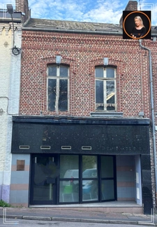 Ensemble immobilier: 1 local + 1 appartement à vendre 7 pièces FOURMIES (59)
