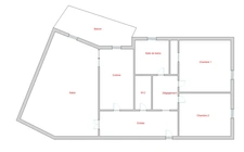 Appartement 3 pièces 71m²