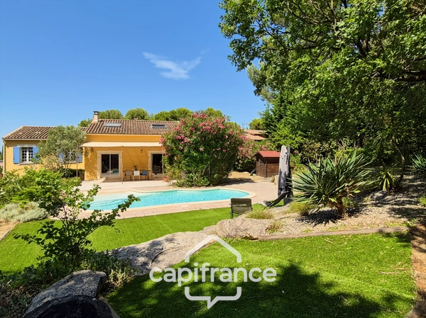 Dpt Gard (30), à vendre SAINT GENIES DE COMOLAS maison P6  155m²-terrain 1476m² 
