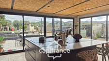 Propriete à vendre 12 pièces ROQUEMAURE 310m²-piscine-spa-sans vis-à-vis- terrain 1225m²