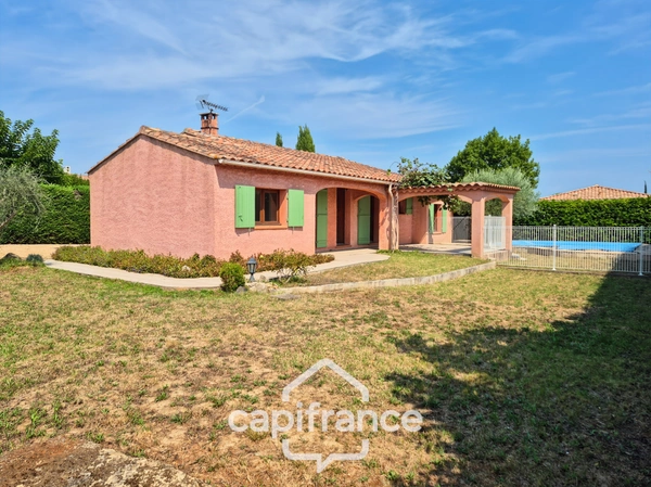 Maison à vendre 4 pièces PUJAUT (30)-terrain 908m²