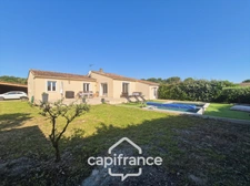 Maison à vendre 5 pièces 123m-ROQUEMAURE (30), piscine, sans vis-à-vis- terrain 900m²