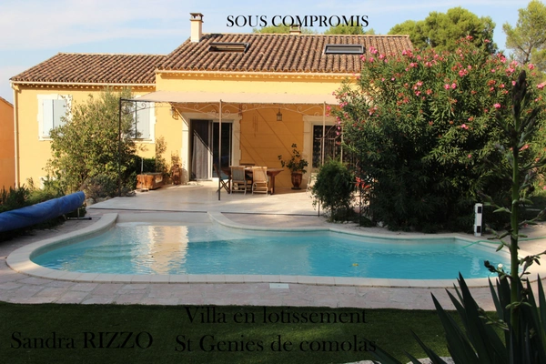 Dpt Gard (30), à vendre SAINT GENIES DE COMOLAS maison P6  160m²-terrain 1476m² 
