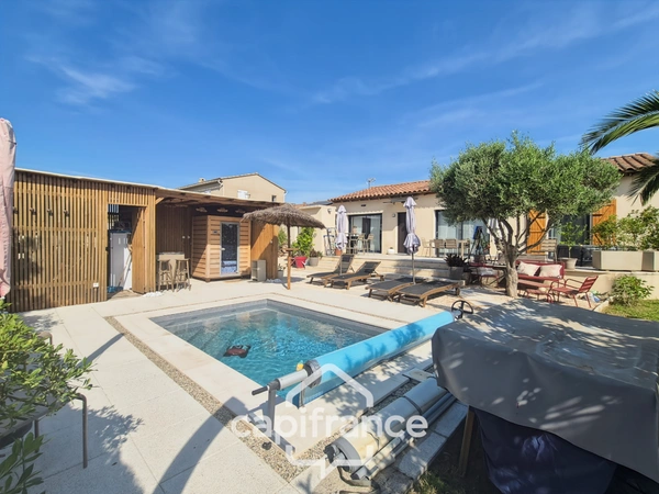 Maison à vendre 4 pièces SAINT GENIES DE COMOLAS (30)-101m²-terrain 550m²