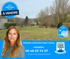 Terrain à vendre  VARSBERG (57) 7 ares 42 