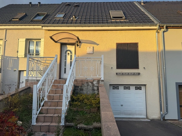 Maison à vendre 5 pièces FOLSCHVILLER (57), GARAGE ET JARDIN 