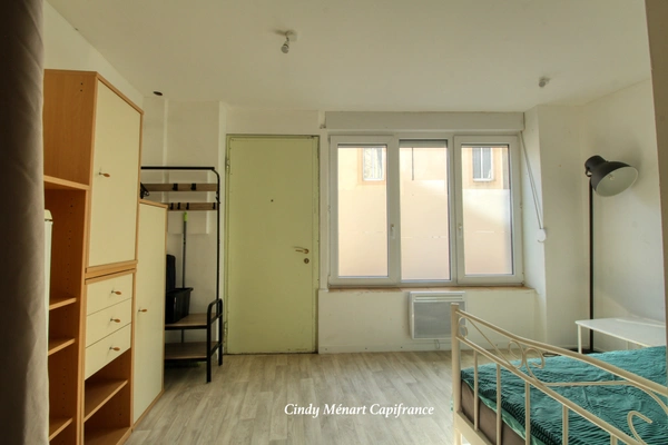 Dpt Moselle (57), à louer BOULAY MOSELLE studio meublé de 15,08m2 en rez-de-chaussée 