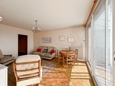 Appartement T4 de 86 m² au dernier étage avec ascenseur, loggias, cave Rennes Villejean