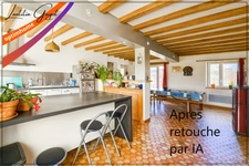 Propriété avec maison 164 m² et grange de 160 m² sur 4 400 m² de terrain – potentiel habitation ou projet