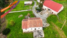 Propriété avec maison 164 m² et grange de 160 m² sur 4 400 m² de terrain – potentiel habitation ou projet