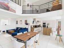 Moidieu-Détourbe - Maison familiale contemporaine de 160 m² à la campagne – Beaux volumes, garage double et prestations de qualité 