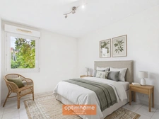 MARSEILLE 12e – T3 TRAVERSANT, GRAND BALCON SUD ET GARAGE 