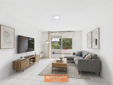MARSEILLE 12e – T3 TRAVERSANT, GRAND BALCON SUD ET GARAGE 