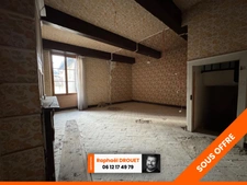VIENNE – CENTRE-VILLE – T3 EN PLATEAU BRUT – LE CHARME DE L’ANCIEN A NEUF 