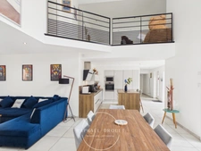 Moidieu-Détourbe - Maison familiale contemporaine de 160 m² à la campagne – Beaux volumes, garage double et prestations de qualité 