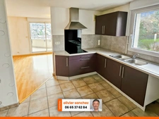 T4 de 90m² avec terrasses, balcon, garage et cave - Secteur Vallières / Beaumont / Clermont-Sud