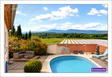 Élégante bastide avec double habitation au calme, piscine et jardin paysager