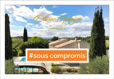 Villa de plain-pied avec piscine et grand jardin à 20 min de Montpellier !!! SOUS COMPROMIS !!!