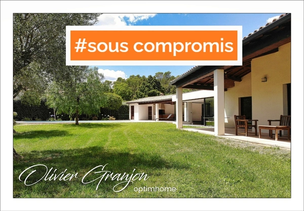 Villa d’architecte avec piscine au calme à 30 mn de Montpellier !!! SOUS COMPROMIS !!!