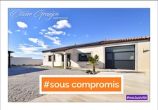 Élégante villa moderne de plain-pied avec dépendance et piscine !!! SOUS COMPROMIS !!!