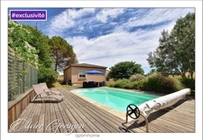 Charmante villa de plain-pied avec jardin paysager et piscine en cœur d’Hérault