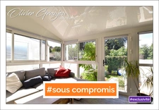 Maison de village rénovée et climatisée avec jardin au calme !!! SOUS COMPROMIS !!!