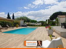 MAGNIFIQUE MAISON DE PLAIN-PIED, 4 CHAMBRES, PISCINE, GARAGE, sur parcelle de 1024m2