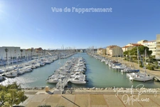 APPARTEMENT T2 CABINE - MAGNIFIQUE VUE SUR LE PORT DE PLAISANCE