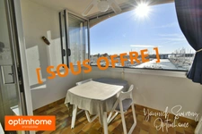 APPARTEMENT T2 CABINE - MAGNIFIQUE VUE SUR LE PORT DE PLAISANCE