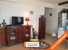TALANT 21240, SECTEUR RÉSIDENTIEL - APPARTEMENT T3 - 54 M² - 2 CHAMBRES - BALCON - LOGGIA - CAVE