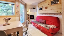 Studio avec coin montagne et balcon proche pistes 