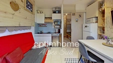 Studio avec coin montagne et balcon proche pistes 