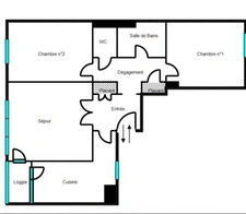 LUCE - Appartement  3 pièces  - 55 m2 
