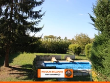 Maison avec piscine et sous-sol total à deux pas de Lauzun