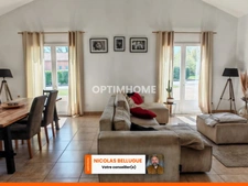 Maison de plain pied avec piscine 