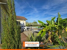 Maison de plain pied avec piscine 