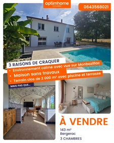 Un cadre de vie privilégié aux portes de Bergerac