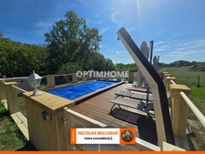 Maison 5 chambres au calme avec piscine à Issigeac