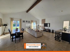 Maison de plain pied avec piscine 