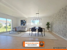 Maison rénovée avec 4 chambres et jardin clôturé