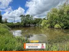 Maison 3 pièces - 52 m² - Terrain 6 900 m² avec mare - SAINT AOUT (36) - 22 000 €