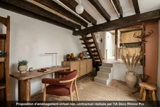 3 pièces esprit loft, au calme absolu dans le Haut-Marais