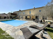 Ancienne demeure seigneuriale avec piscine et dépendances – charme, volumes et intimité au rendez-vous