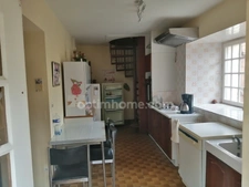 Longère à rénover à vendre 4 pièces grand garage GEVEZE (35)