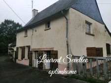Longère à rénover à vendre 4 pièces grand garage GEVEZE (35)