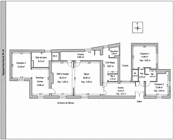 Appartement à vendre 5 pièces PARIS 16EME ARRONDISSEMENT (75)