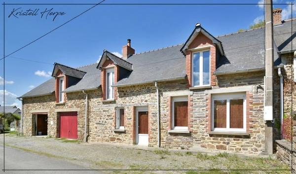 Dpt Ille et Vilaine (35), viager à vendre MAURE DE BRETAGNE maison - Terrain 