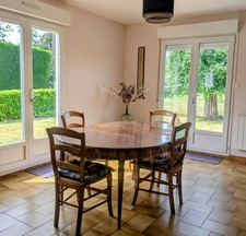 Maison individuelle de plain-pied – 98 m² – 3 chambres – Garage – Terrain de 518 m²