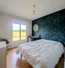 Maison individuelle de plain-pied – 98 m² – 3 chambres – Garage – Terrain de 518 m²
